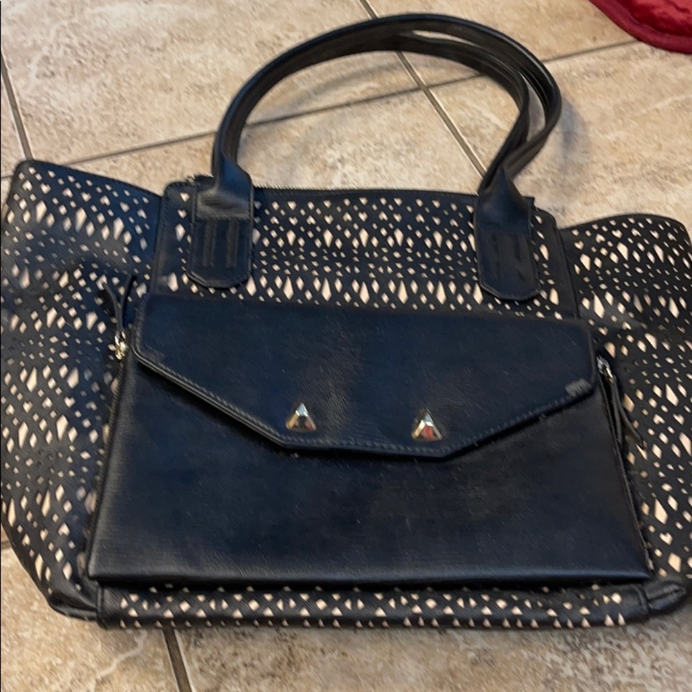 Stella and Dot Shoulder Bag & detachable clutch